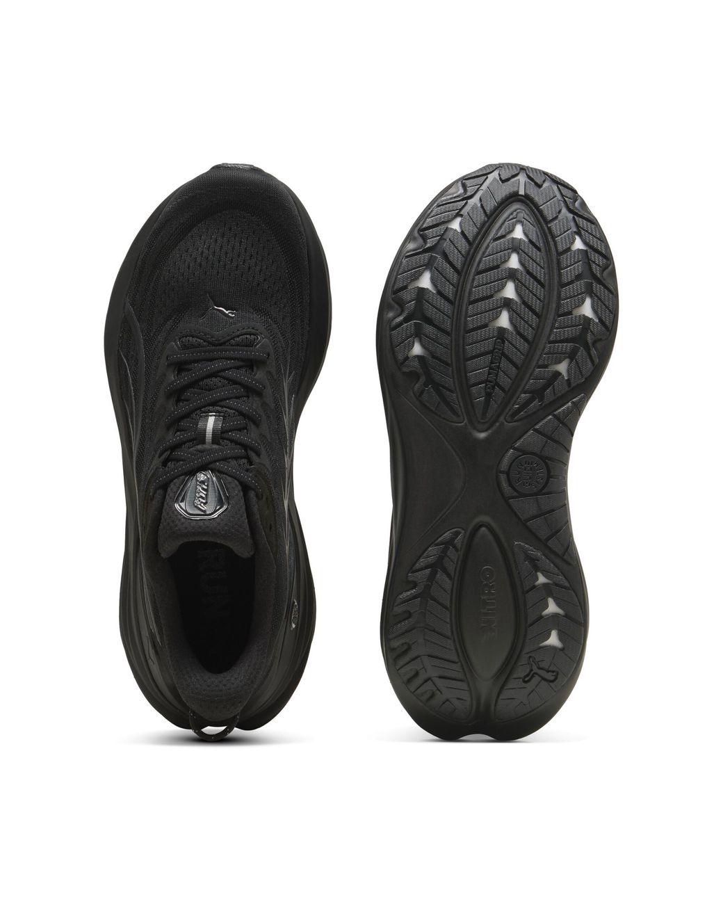 PUMA Black Foreverrun Nitro 3 Running Shoes for men