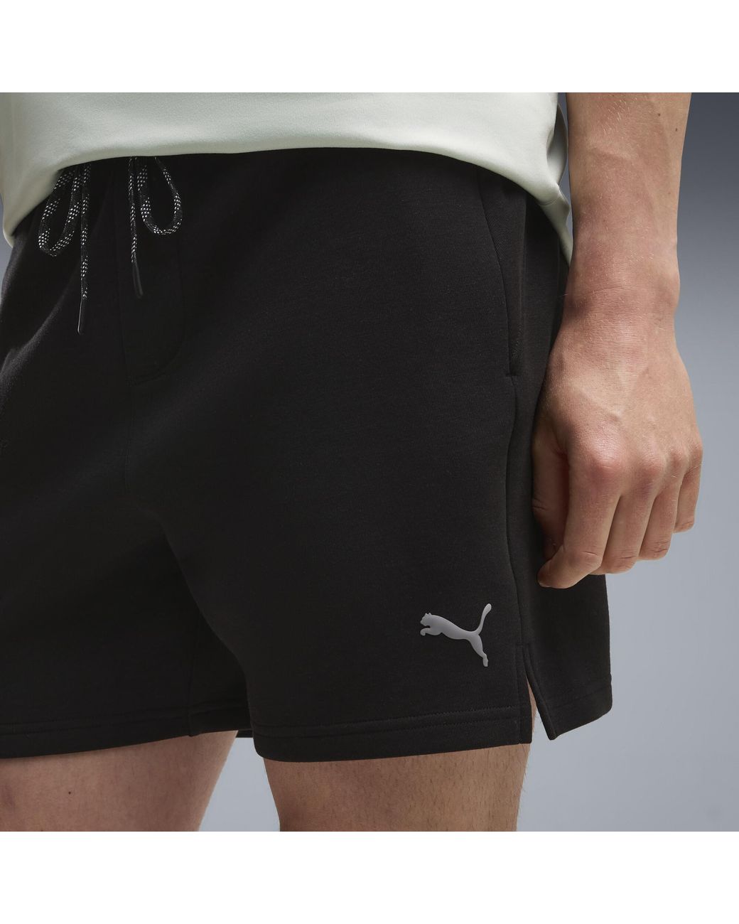 PUMA Black Cloudspun 5" Shorts for men