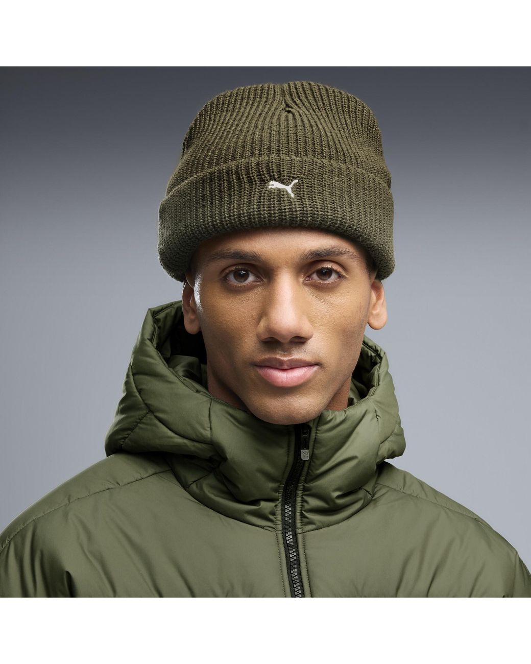 PUMA Green Select Essentials Low Crown Beanie