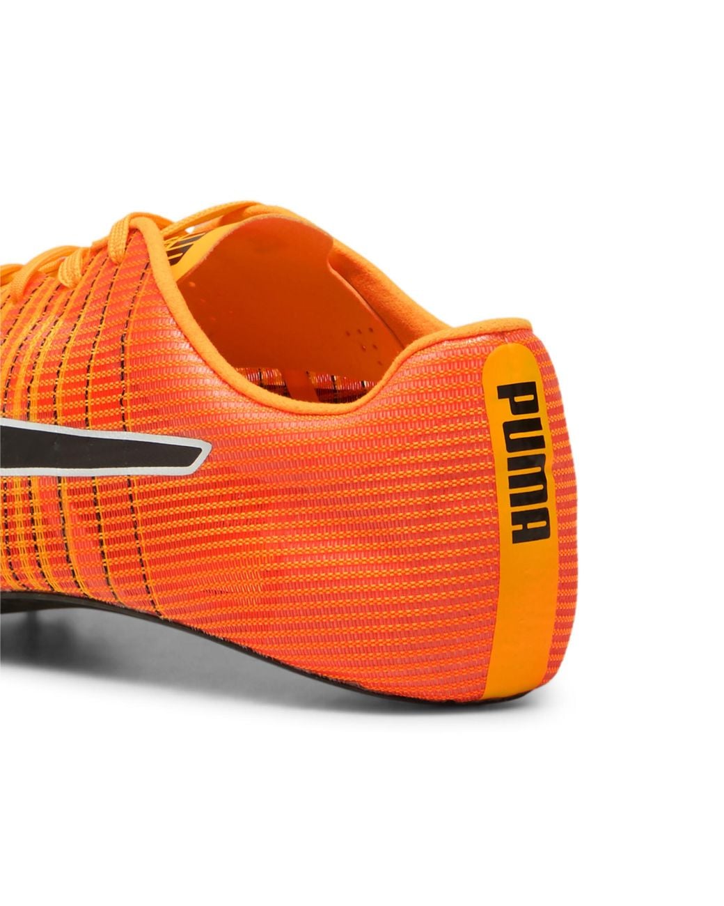 PUMA Orange Evospeed Future Faster+ 4 Track & Field Sprinting Spikes