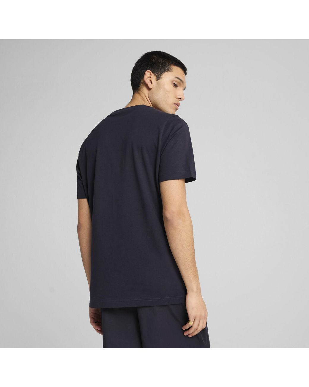 PUMA Blue Essentials No. 1 Logo T-Shirt for men