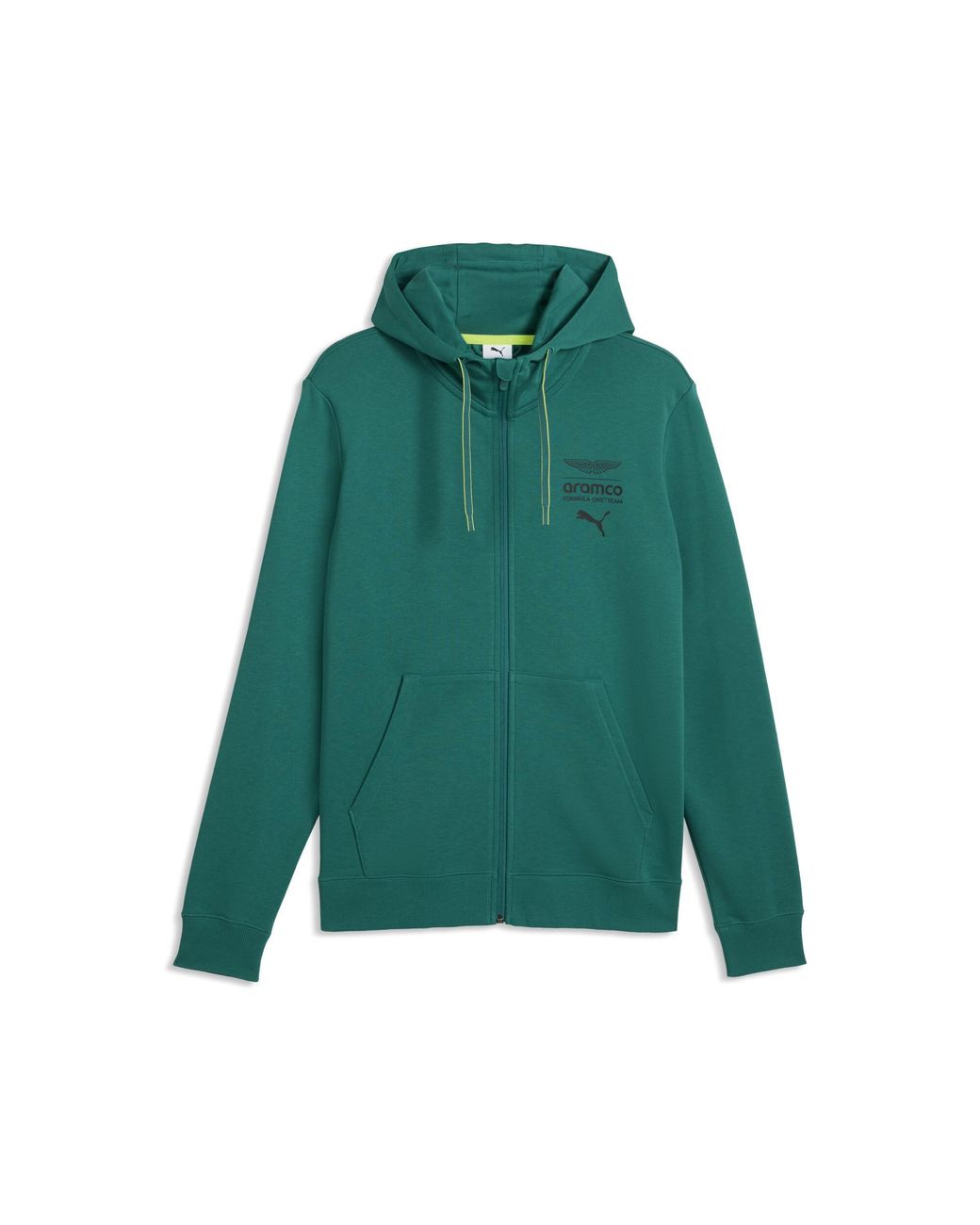 PUMA Green X Aston Martin Aramco F1 Team Essentials Hoodie for men