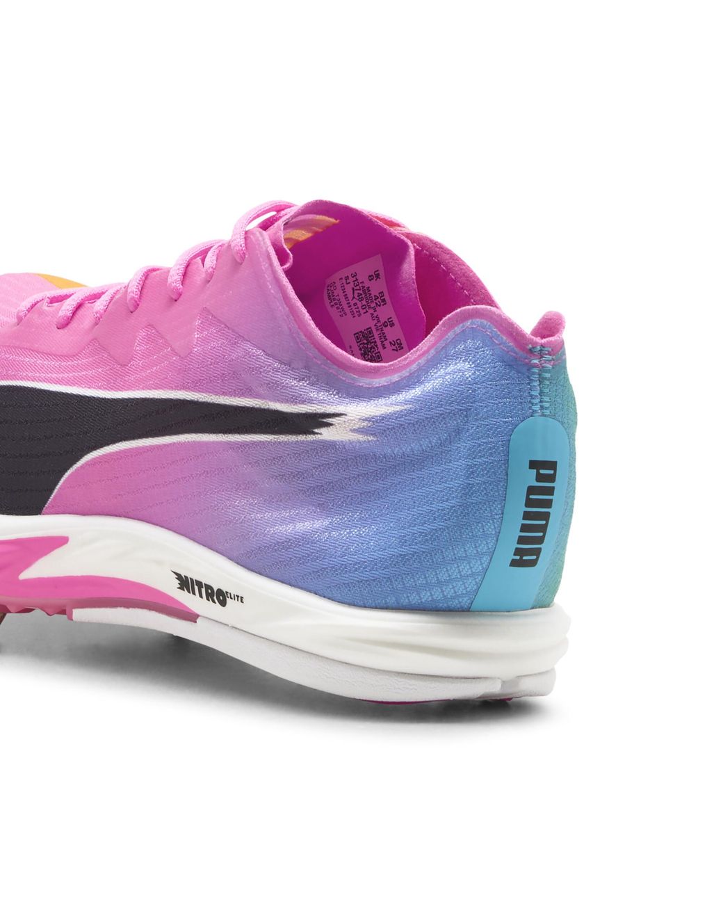 PUMA Purple Long Distance Nitro Elite 3 Spikes for men