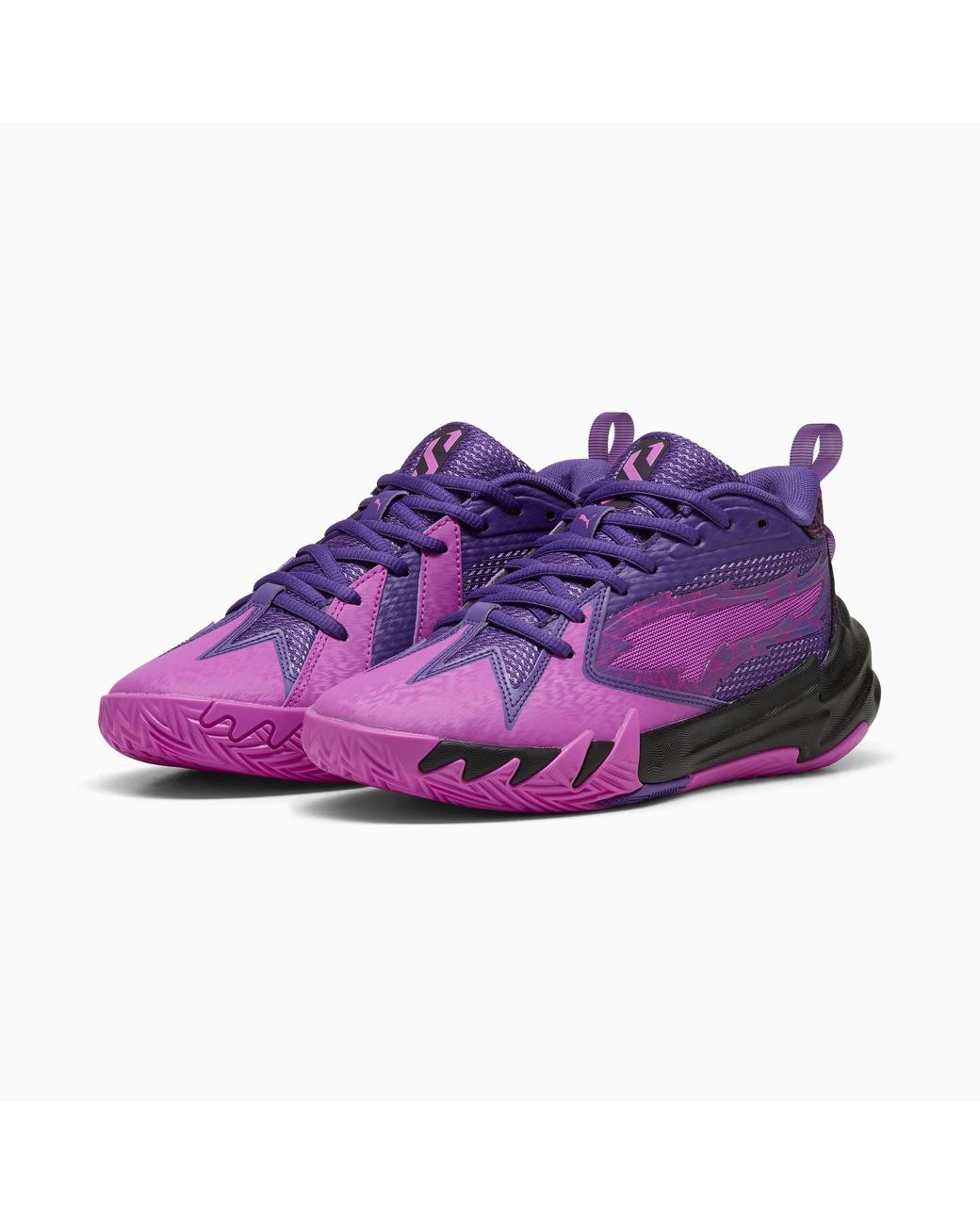 PUMA Scoot Zeros Pl Basketball Shoes Youth Pure in Purple for Men Lyst UK