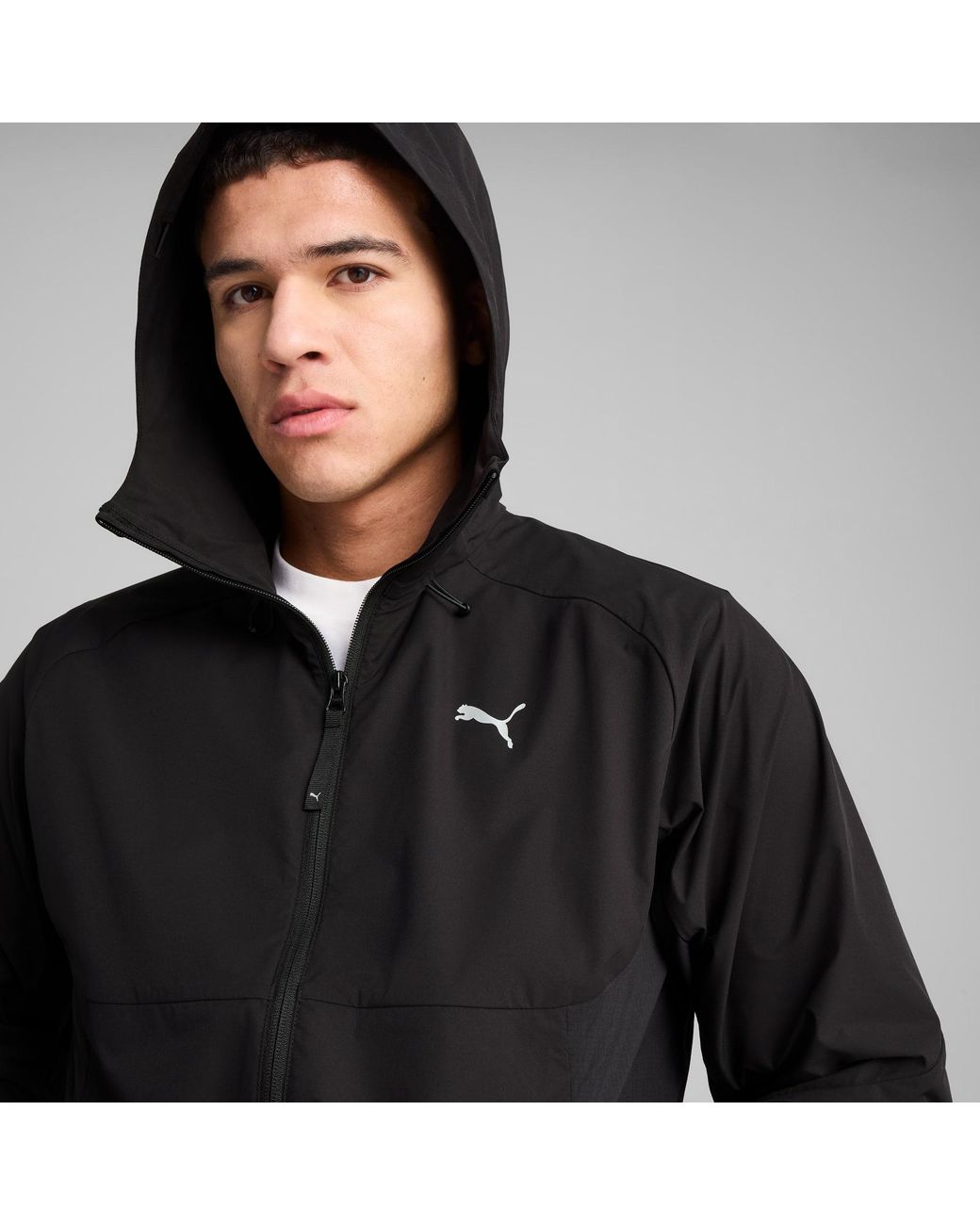 PUMA Tech Windjack in het Black voor heren