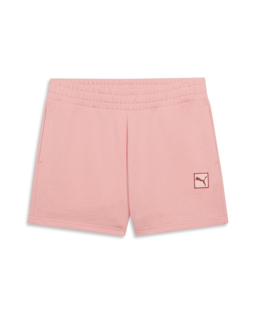 PUMA Pink Elevated Essentials 5" Mid-Rise Shorts