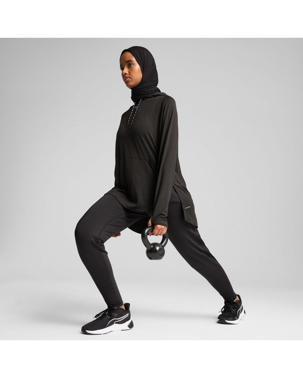 PUMA Modest Hoodie in het Black