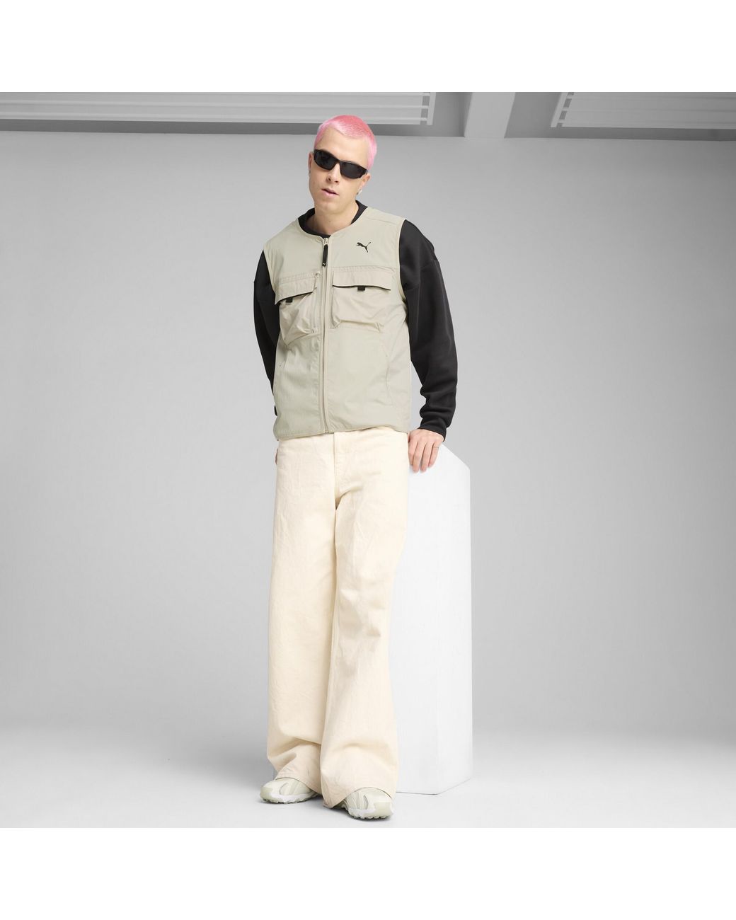 PUMA TECH Cargoweste in Natural für Herren