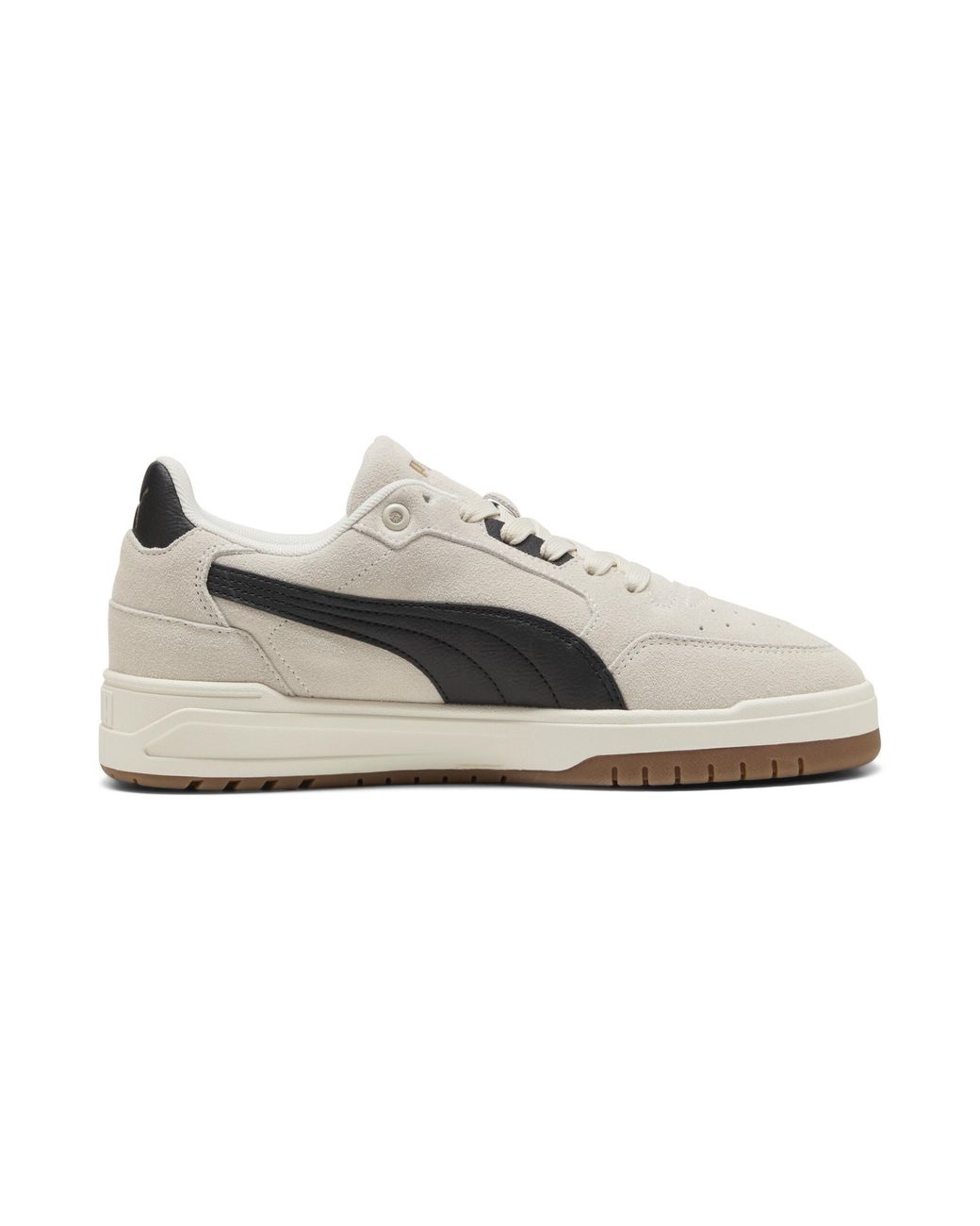 PUMA White Shuffle Downtown Sneakers