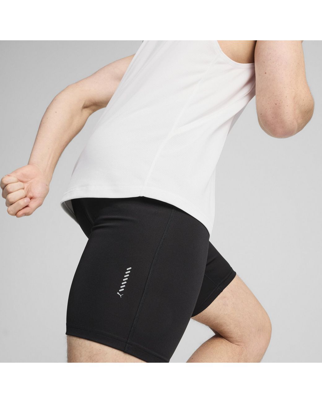 PUMA Black Run Foundation 8" Short Tights for men