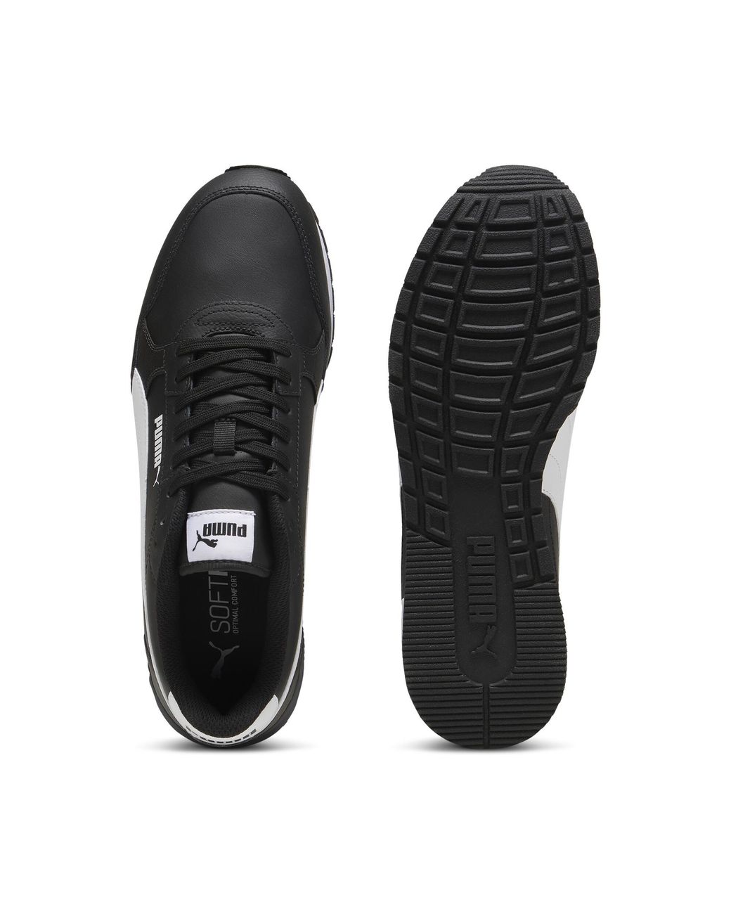 PUMA Black Adults ST Runner V4 L Sneaker