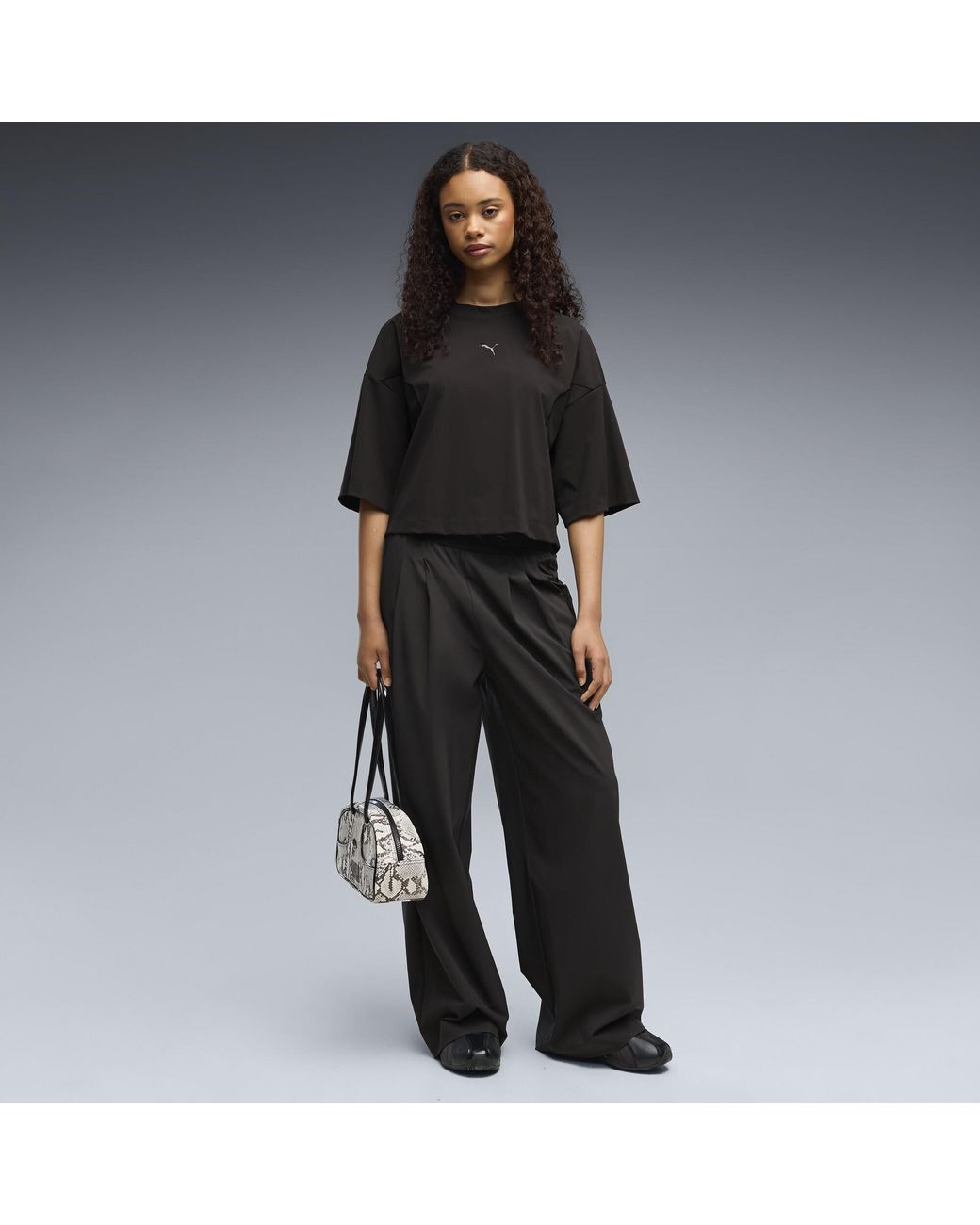 PUMA Black Tech Sense Oversized T-Shirt