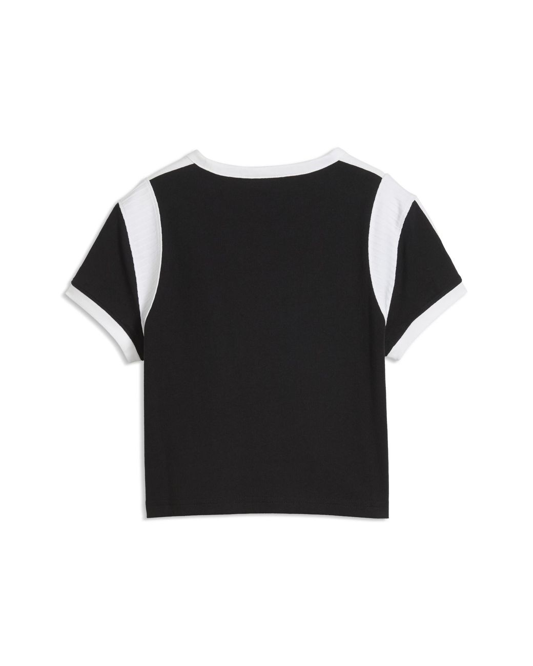 PUMA Black Graphic Slim Ringer Baby T-Shirt