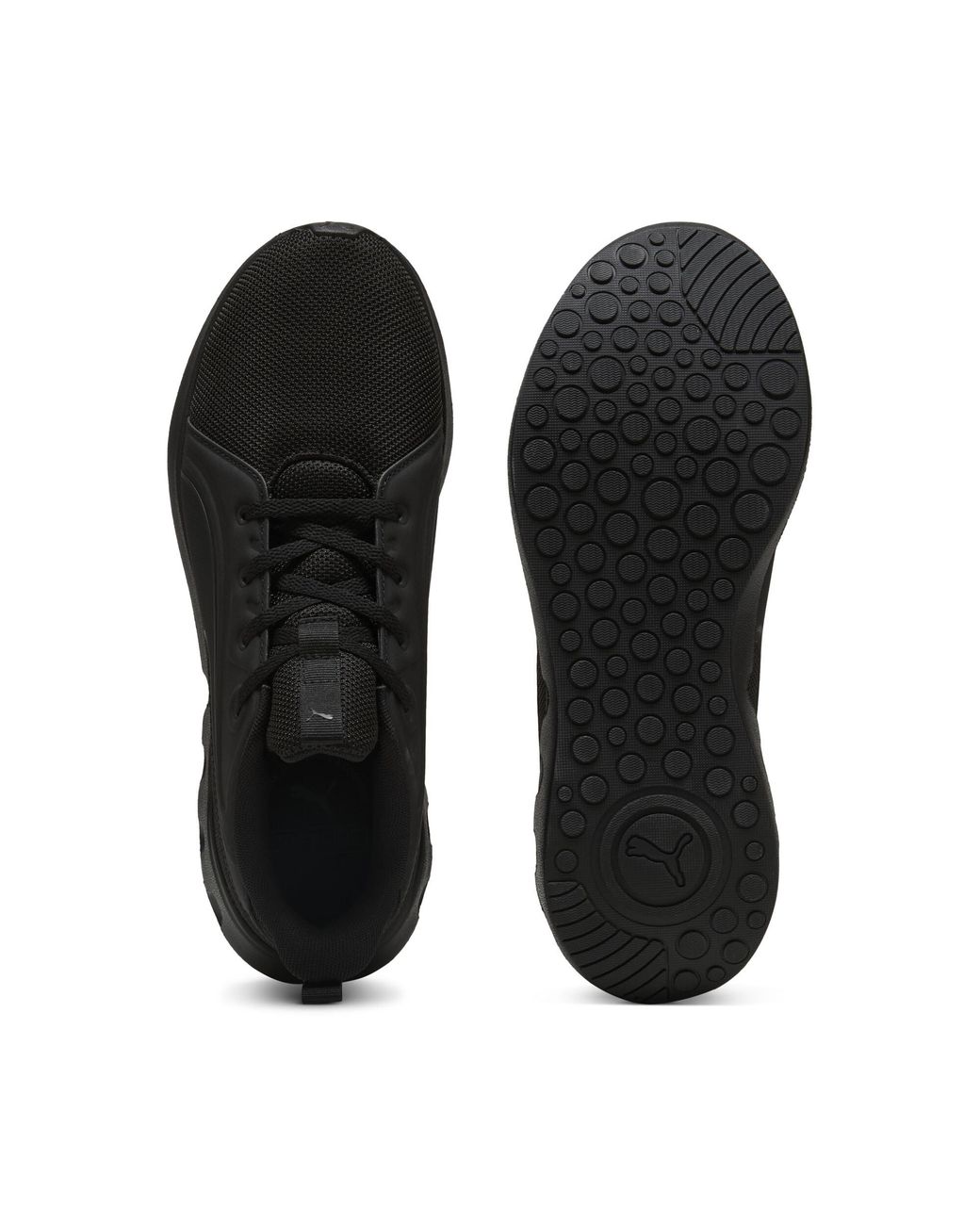 PUMA Black Softride Carson Sneakers for men