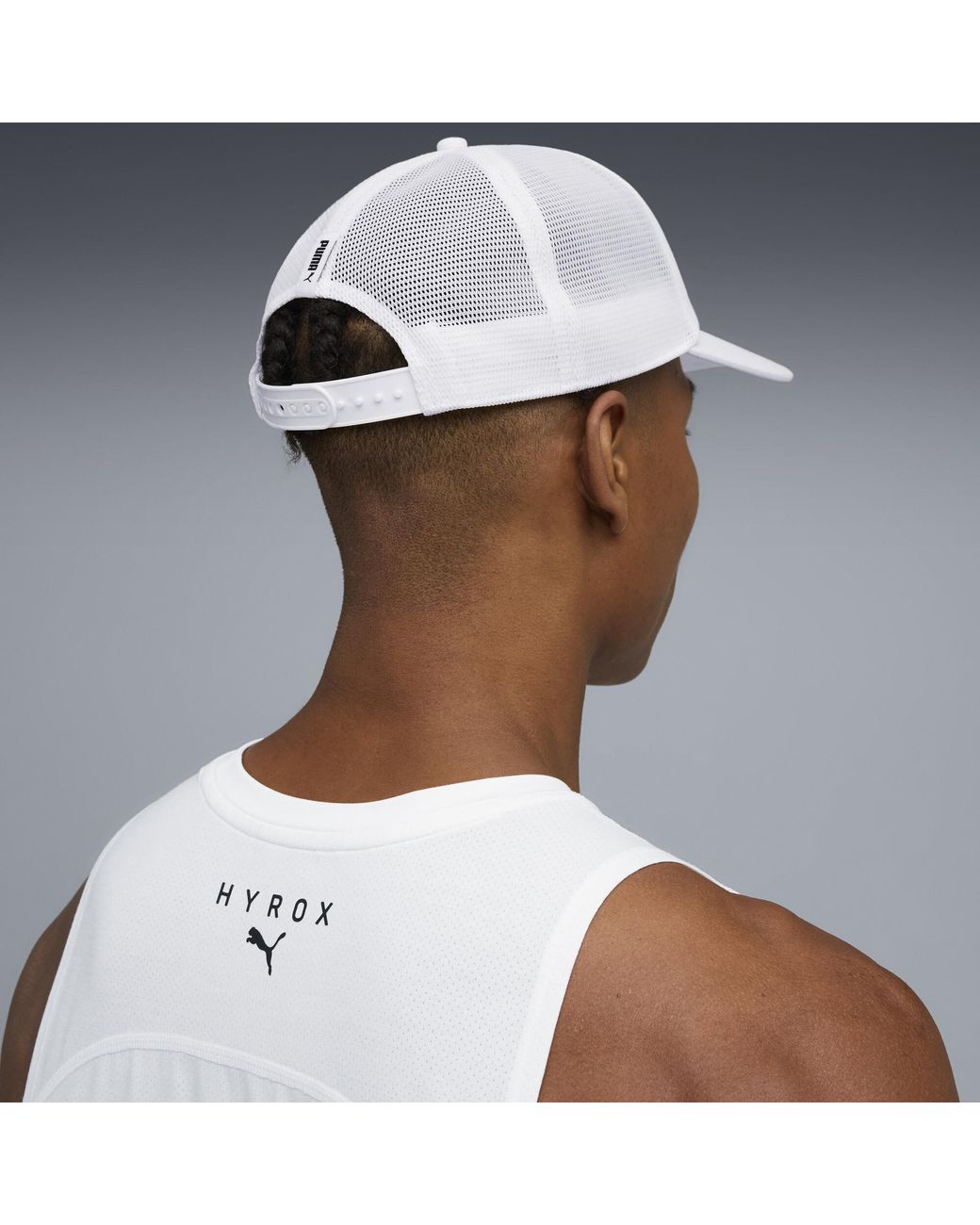PUMA White X HYROX Trucker Cap