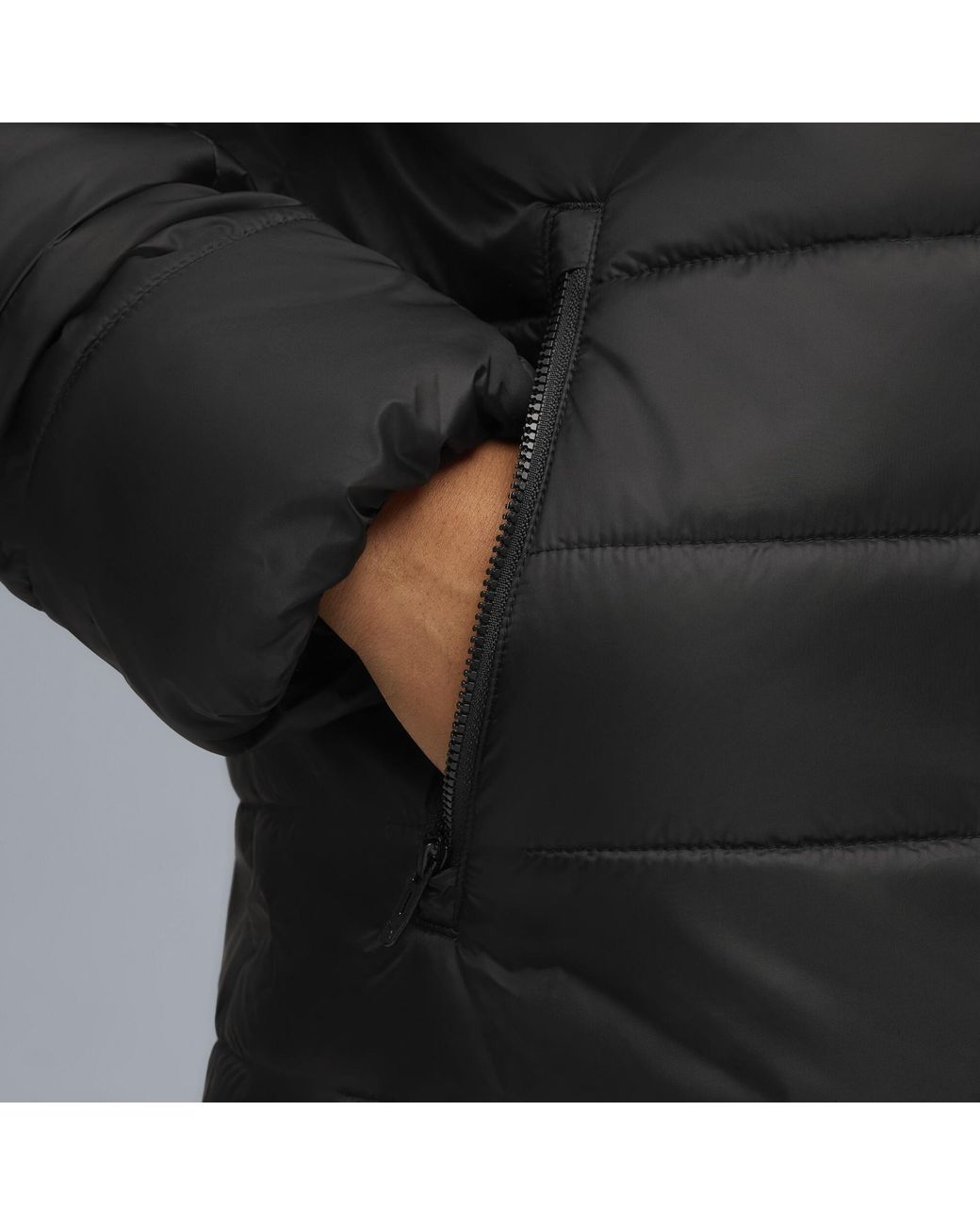PUMA Black Essentials Outerwear Puffer Jacket for men