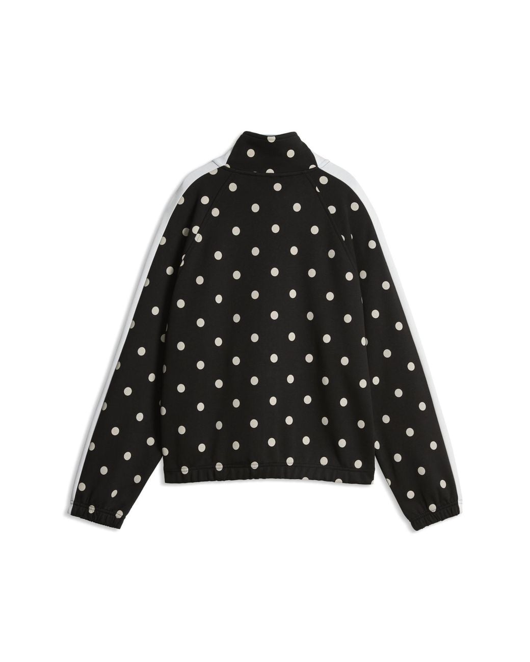 PUMA Black T7 Polka Dots Oversized Track Jacket
