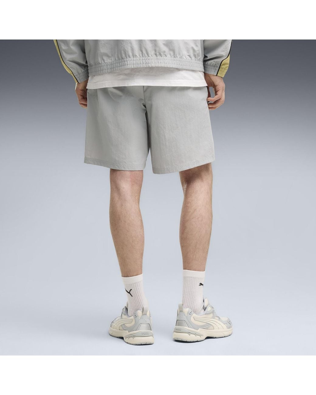 PUMA Gray Sport Woven Shorts for men