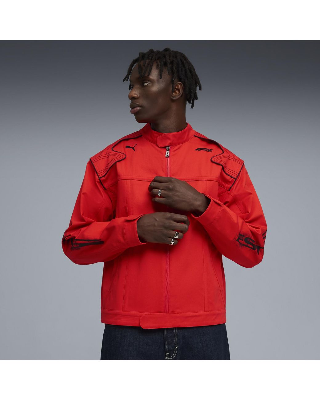 PUMA Red F1 Racing Jacket for men