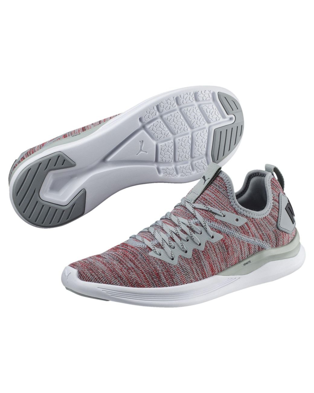 puma men's ignite flash evoknit shoes