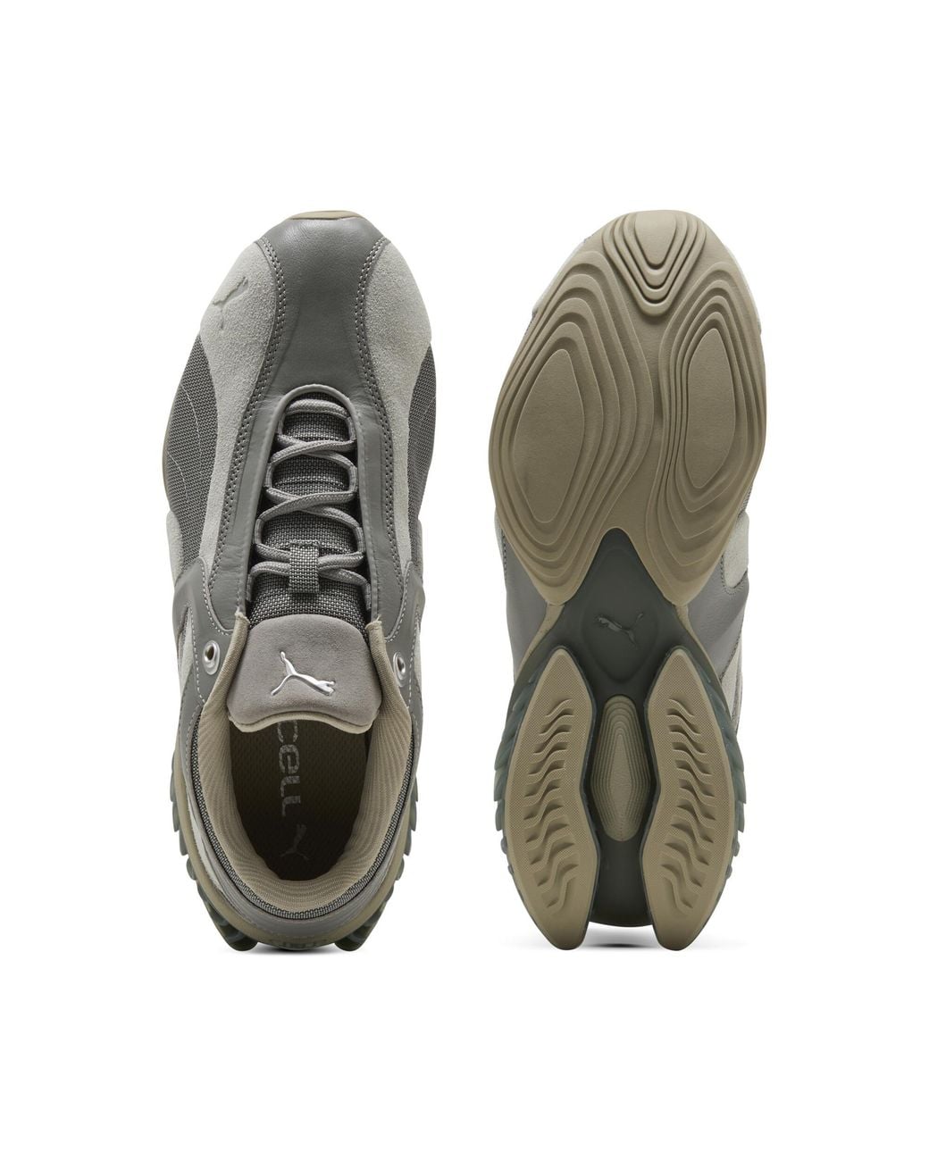 PUMA Brown Cell Geo 1 Sneakers