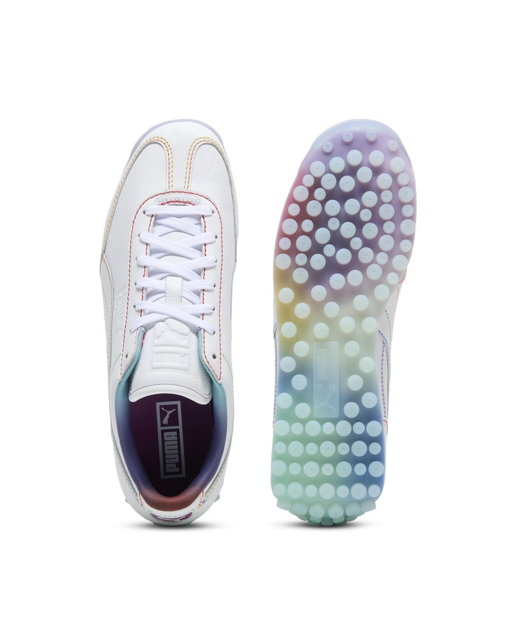 PUMA Easy Rider Pride Sneakers in White | Lyst