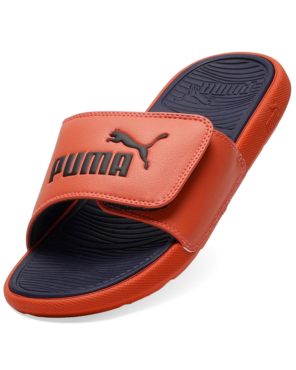 PUMA Brown Cool Cat 2.0 Slides for men
