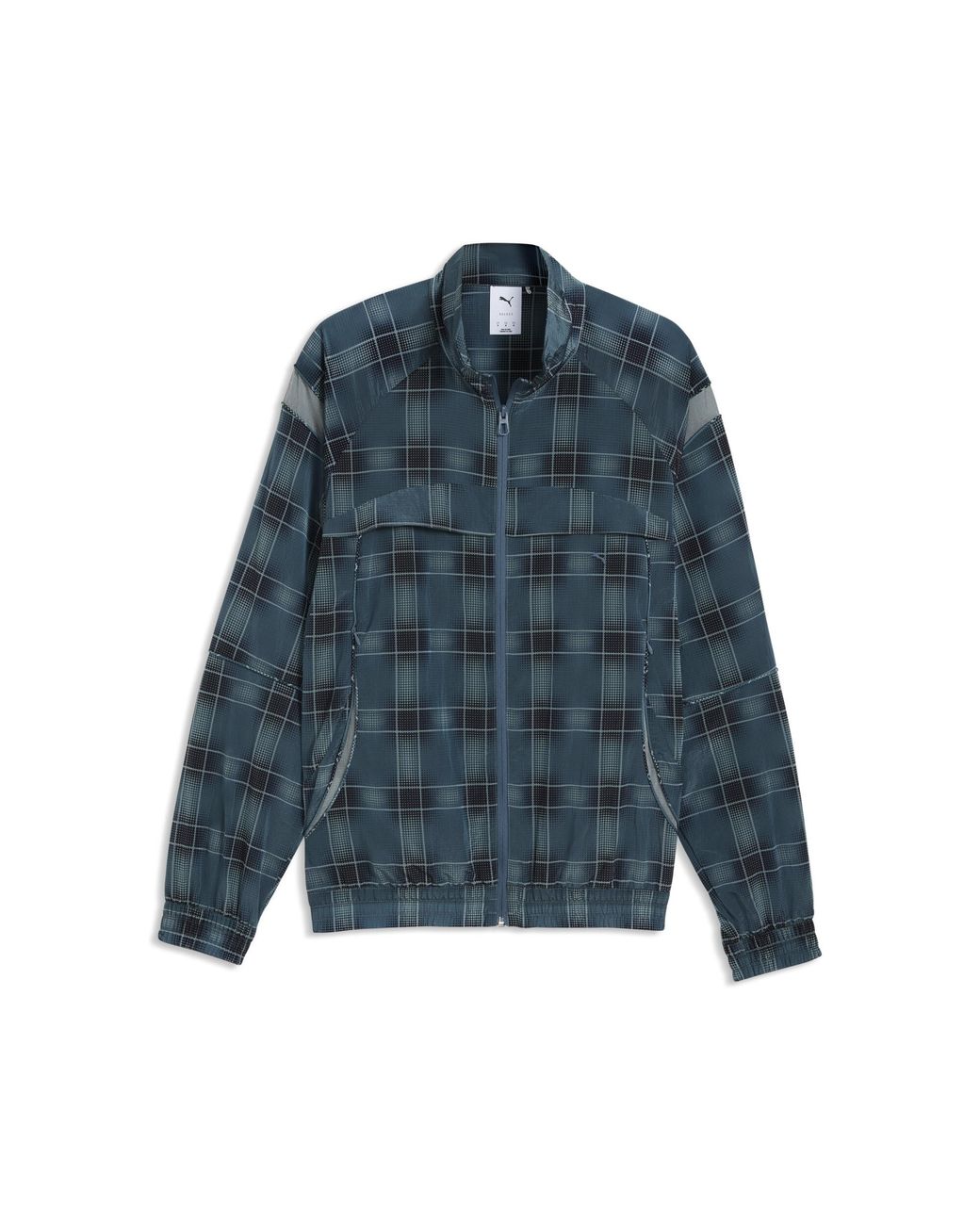 PUMA Blue Clrt Printed Jacket for men