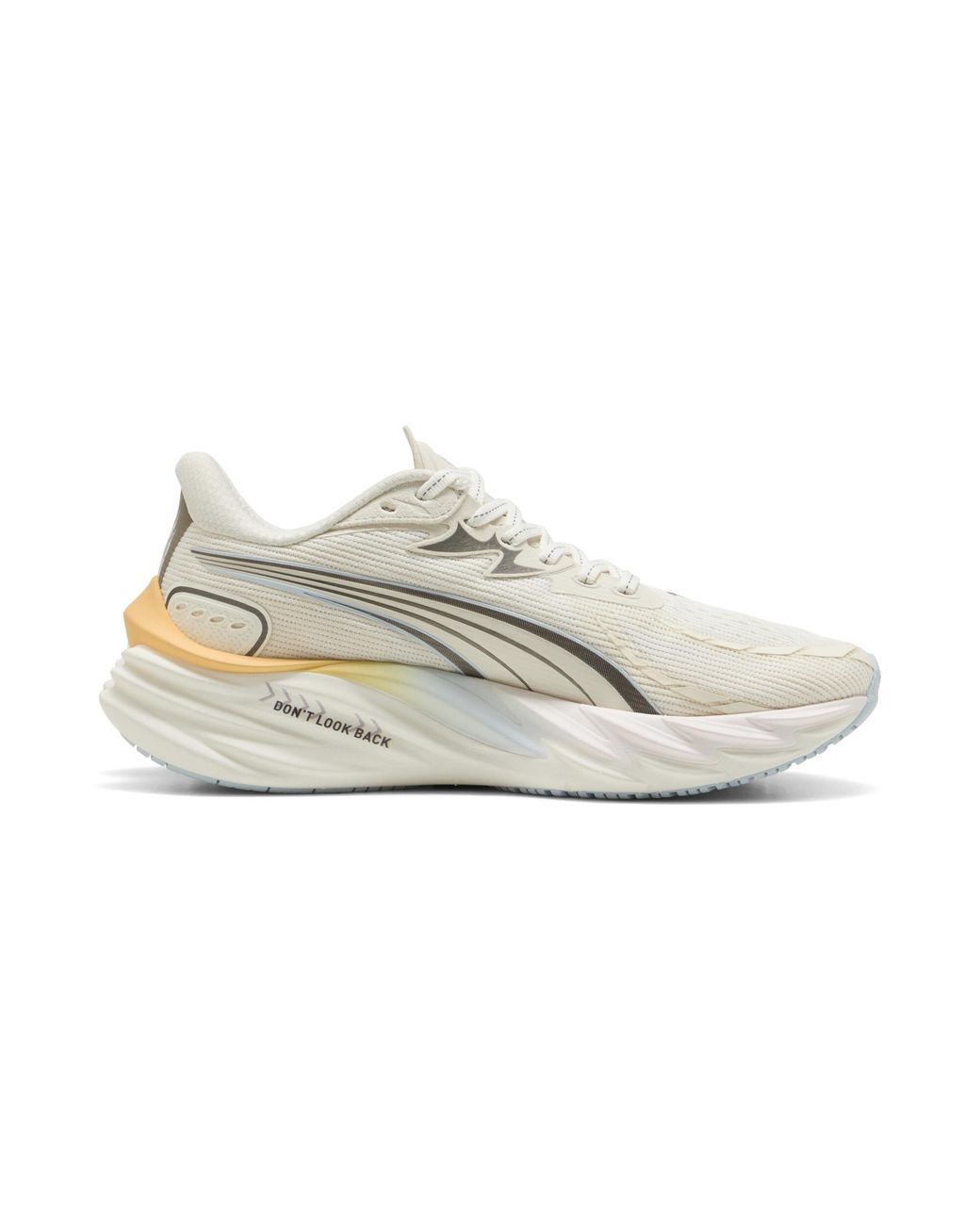 PUMA White Velocity Nitro 4 Running Shoes