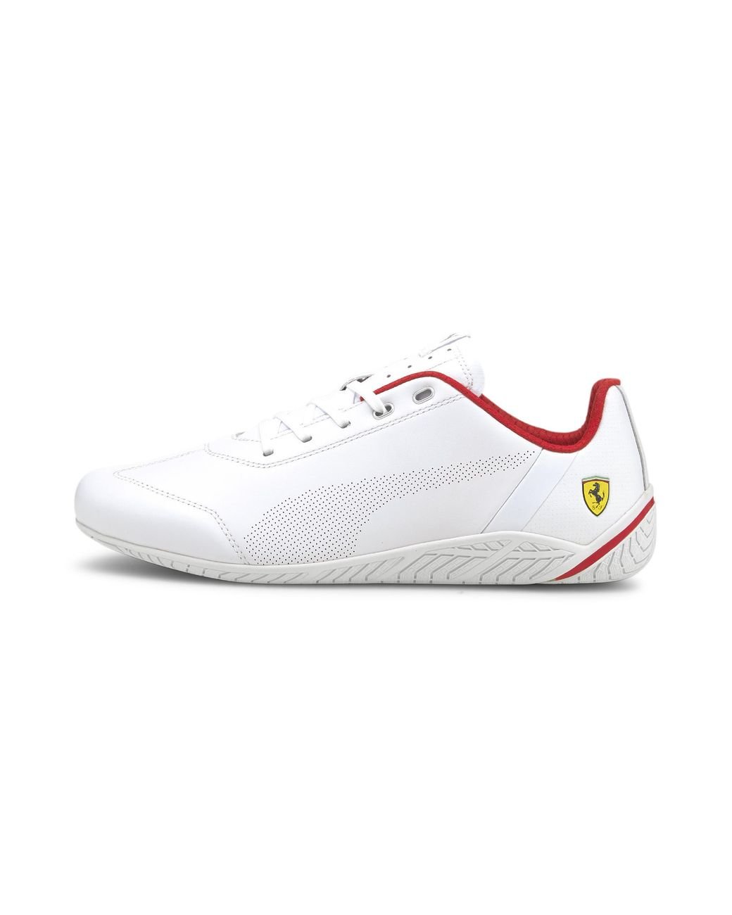 PUMA Scuderia Ferrari Ridge Cat Motorsport Shoes in White for Men | Lyst