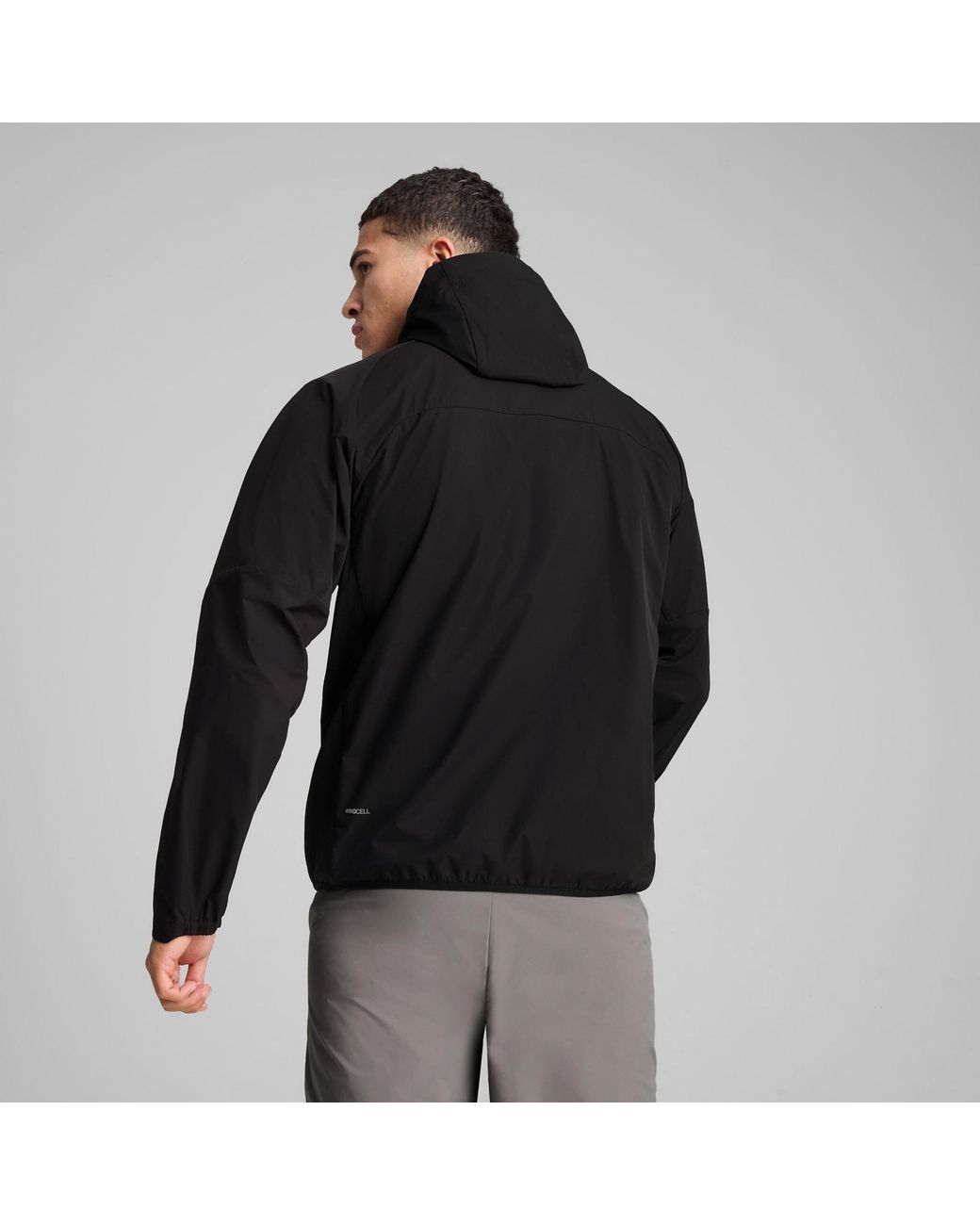 PUMA Tech Windjack in het Black voor heren