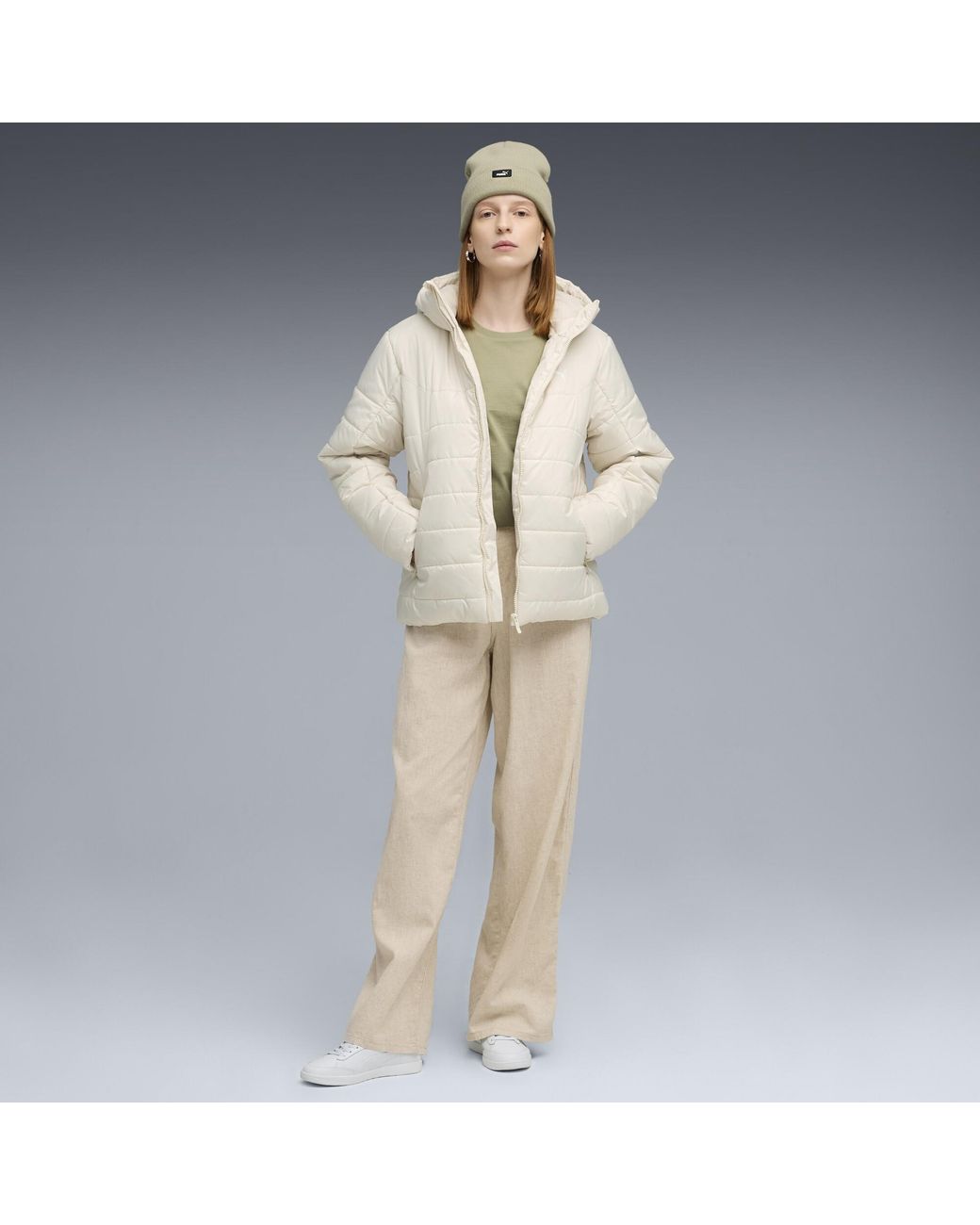 PUMA Natural Ess Hooded Padded Jacket