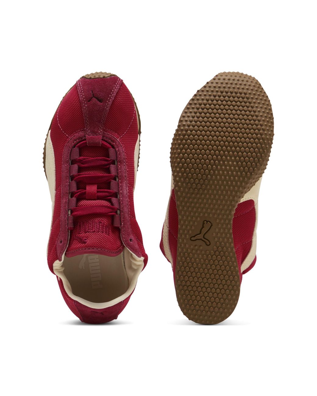 PUMA Red H-Street Elastic Sneakers