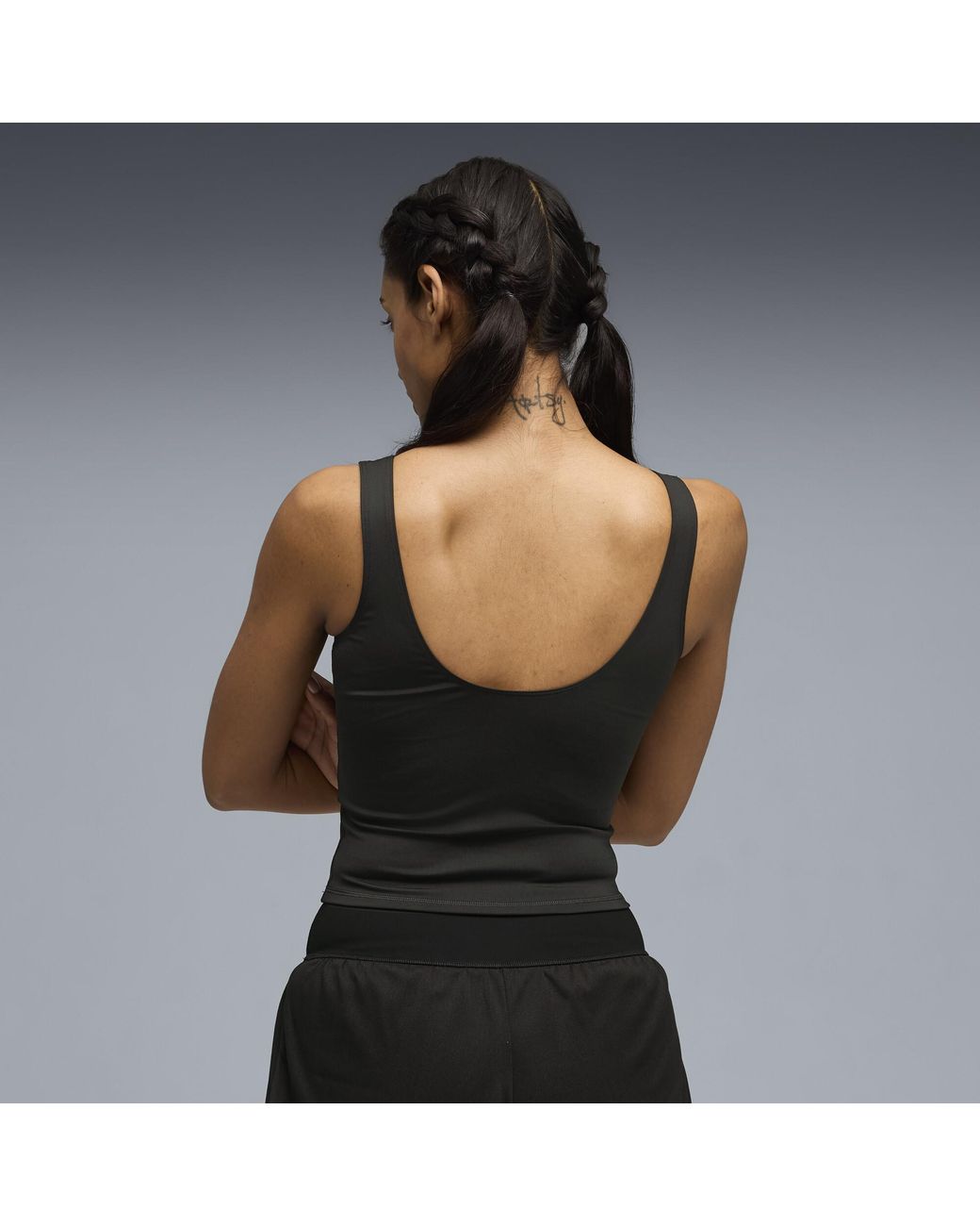 PUMA Shape Trainingstanktop Voor Maat in het Black