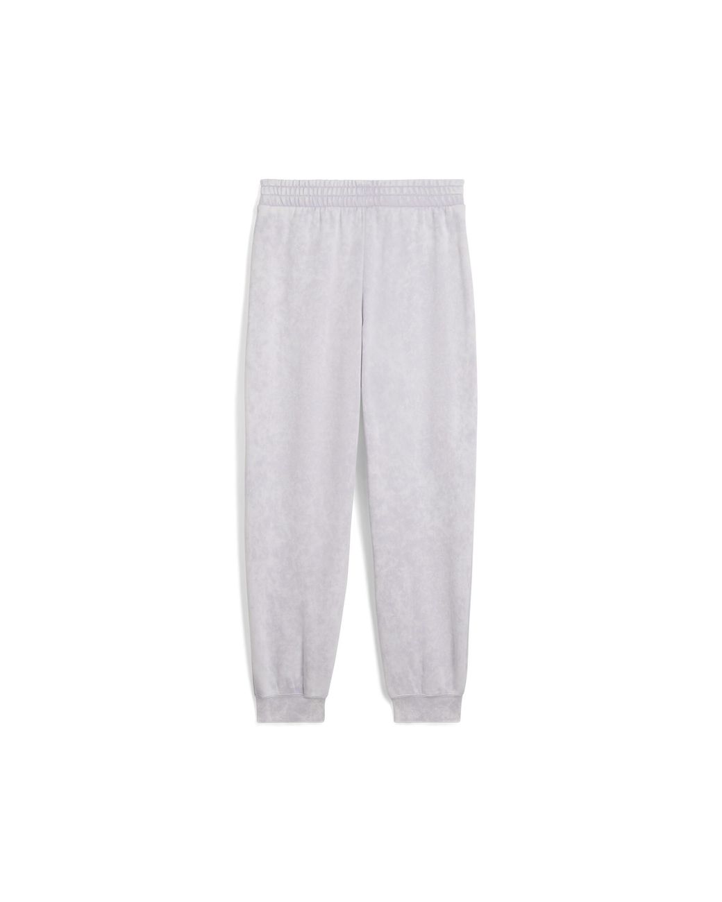 PUMA Gray Elevated Essentials Acid Wash Fleece Sweatpants