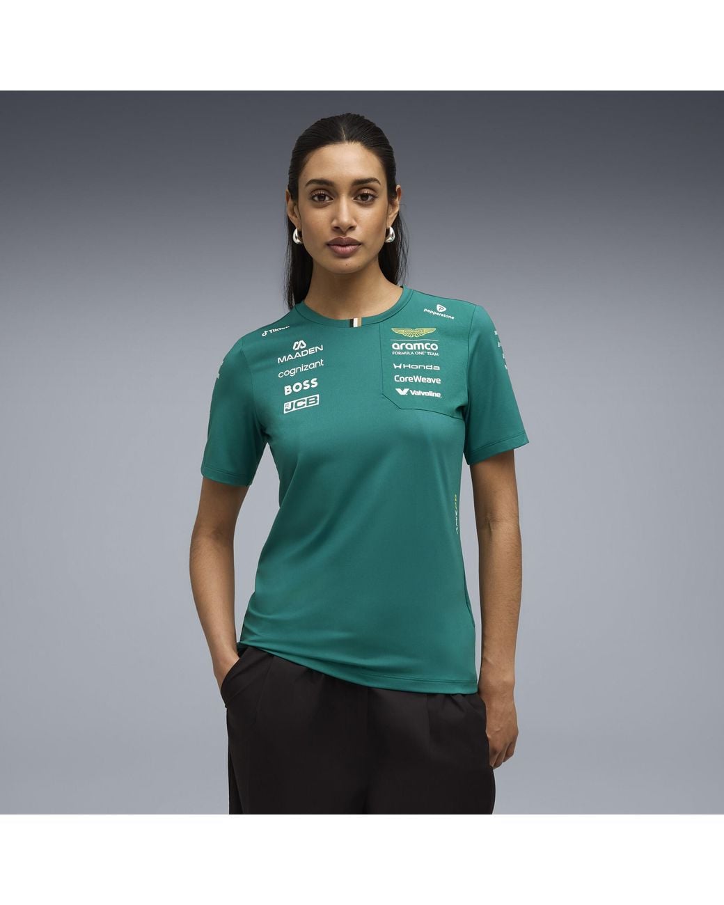 PUMA Green X Aston Martin Aramco F1 Team Replica T-Shirt