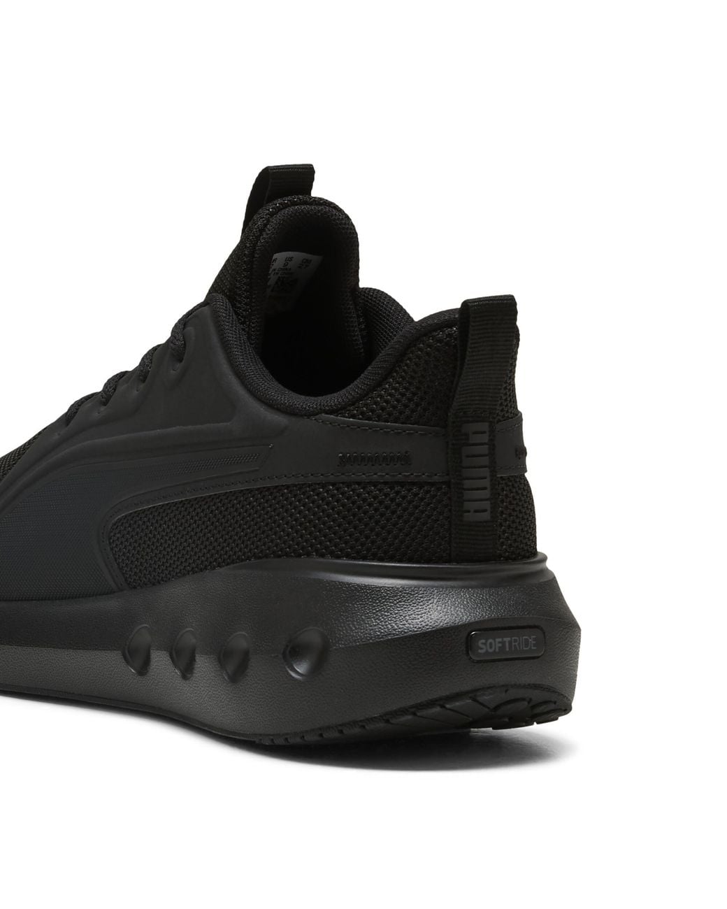 PUMA Black Softride Carson Sneakers for men
