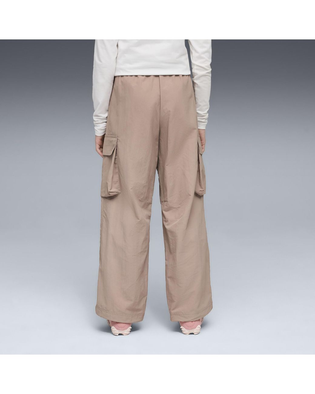 Pantaloni Cargo T7 Dal Taglio Morbido Per Ragazzi, Abbigliamento di PUMA in Natural
