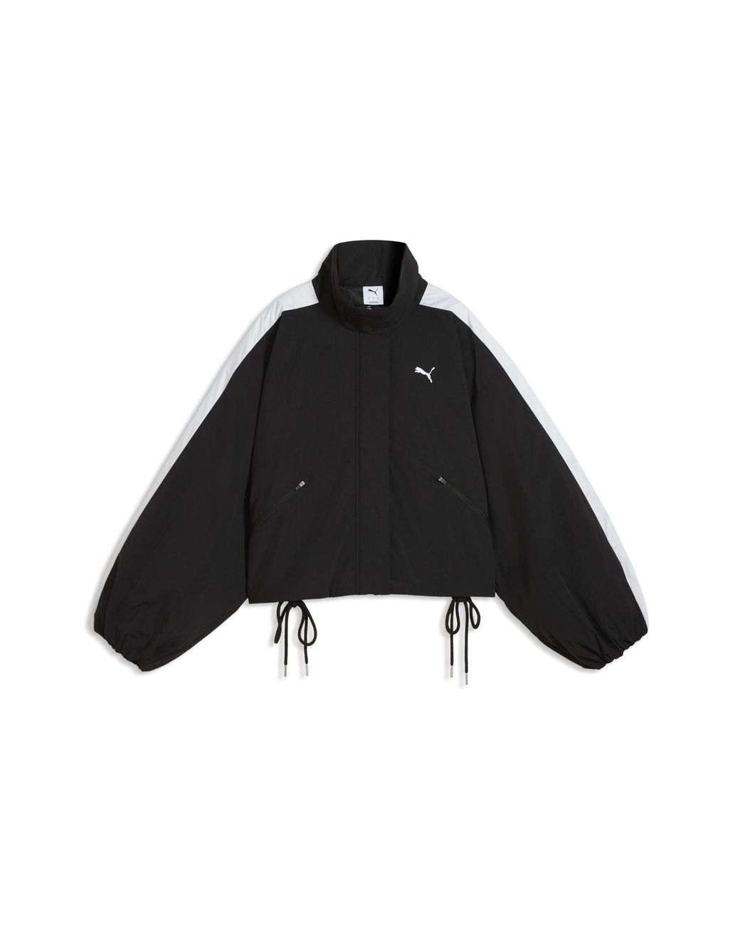 PUMA Black T7 Primaloftâ Padded Kimono Jacket