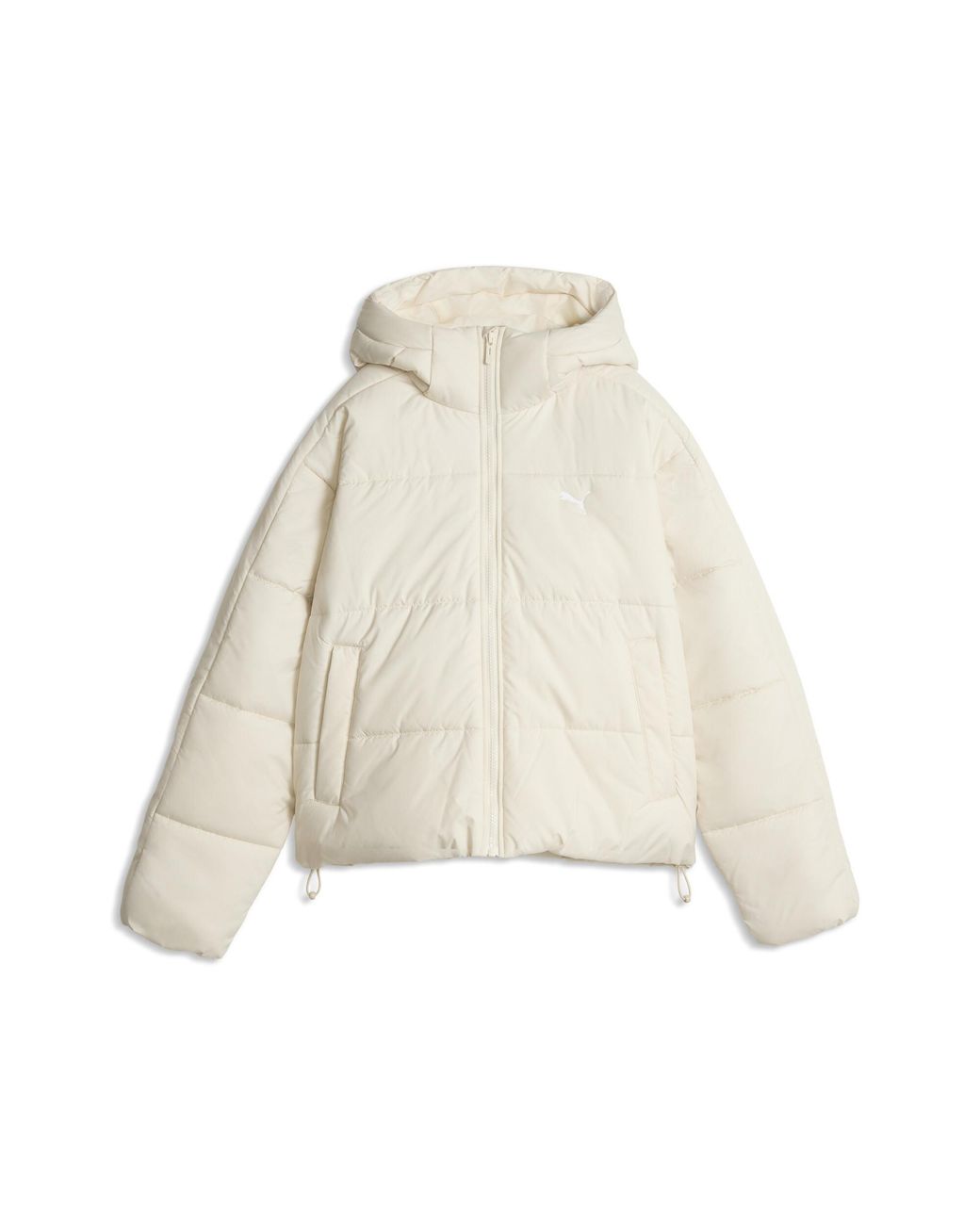 Doudoune À Capuche Décontractée Essentials PUMA en coloris Natural