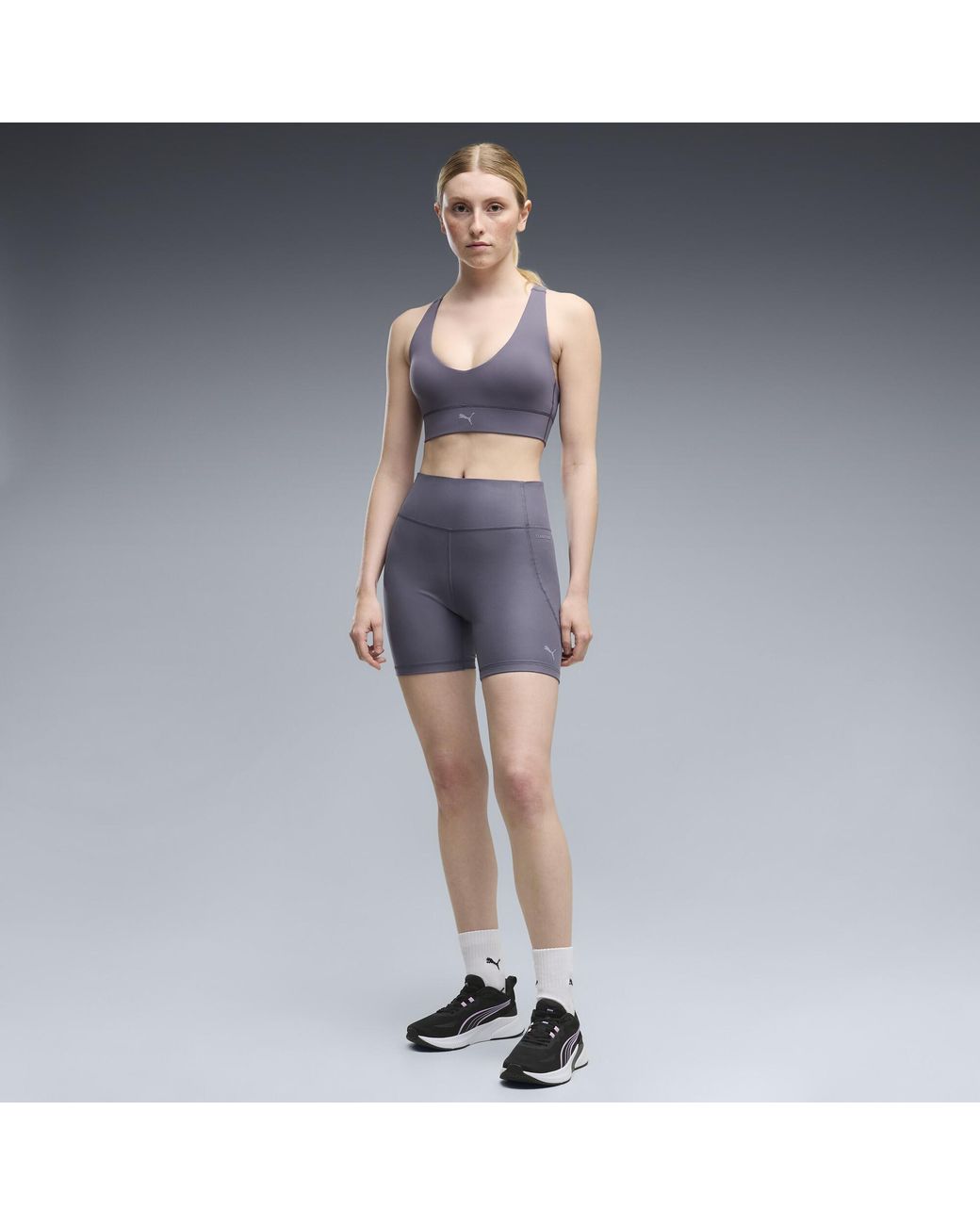 PUMA Blue Cloudspun 6" Short Tights