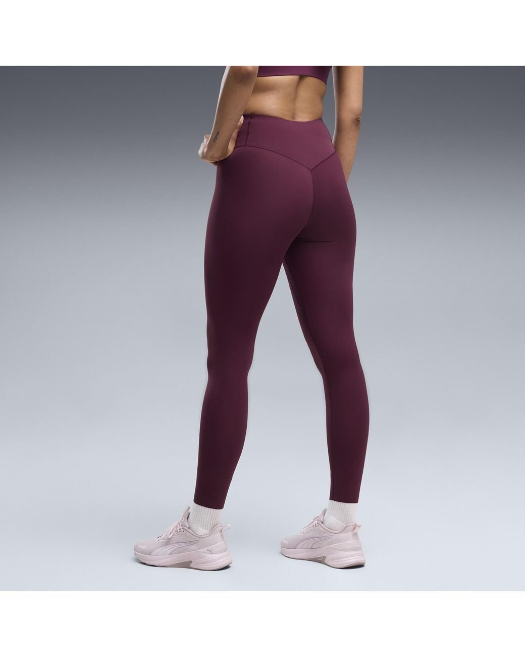 PUMA Purple Shapeluxe High-Waist Training Tights