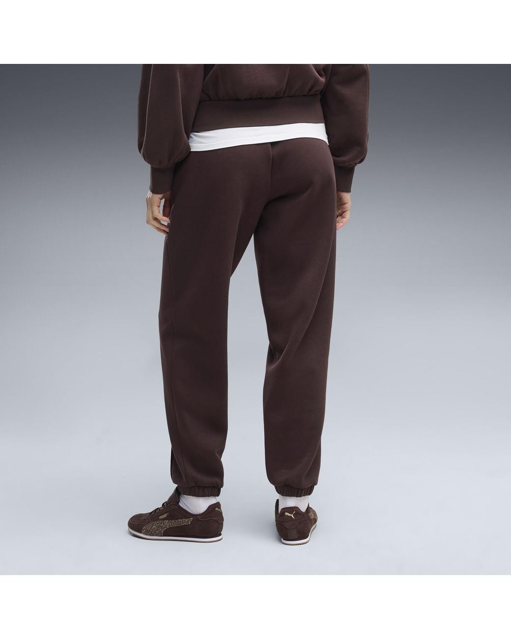PUMA Brown Her Fleece Pants