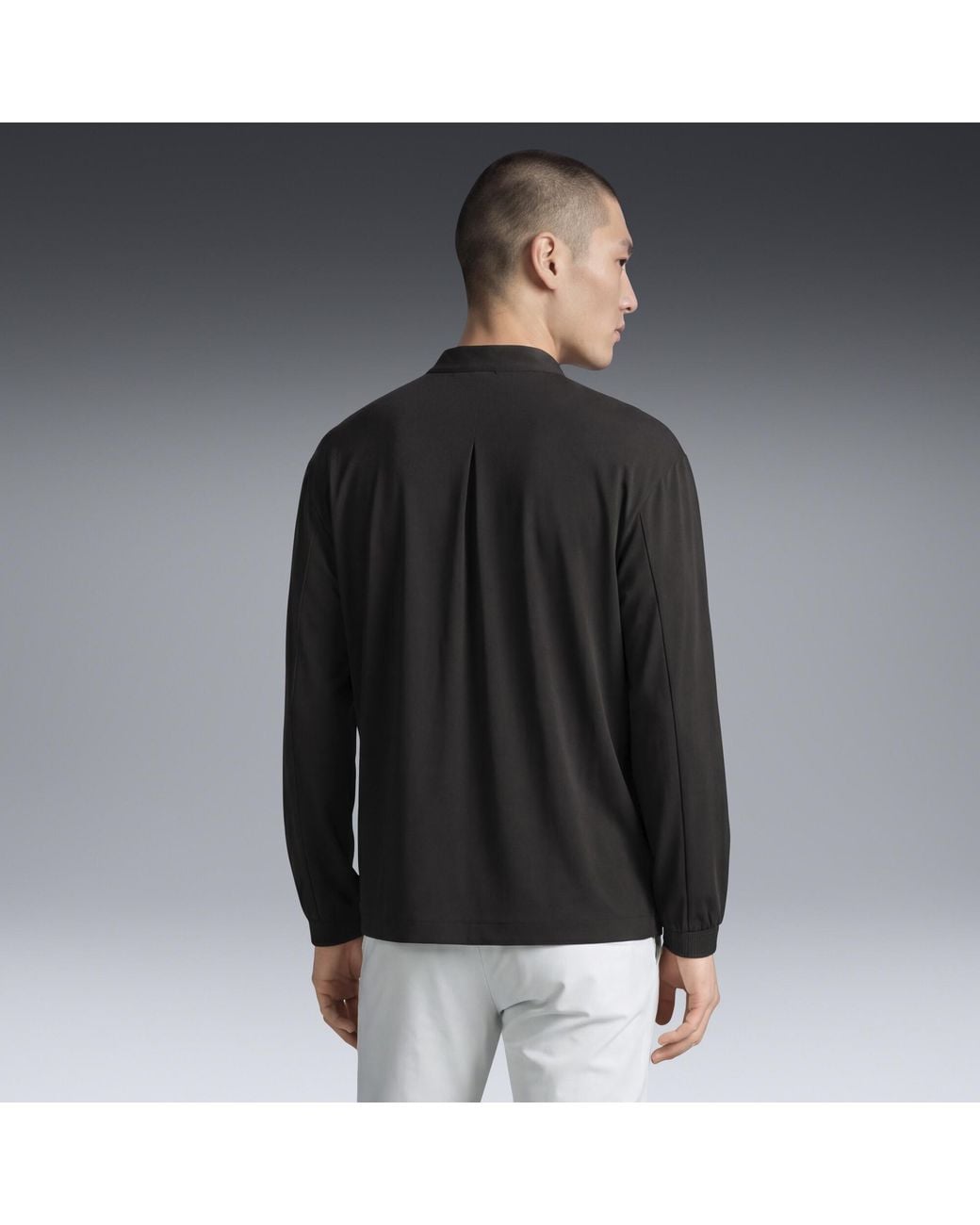 PUMA Black Golf Wind Jacket for men