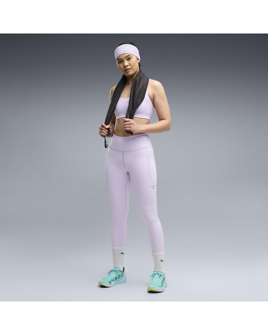 PUMA Purple X Hyrox Pwrmode 7/8 Tights