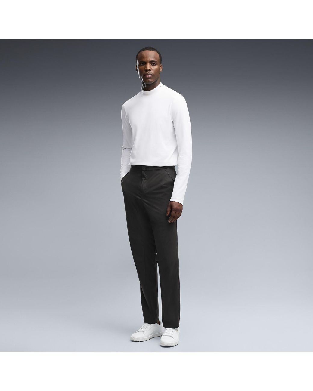 PUMA White Cloudspun Baselayer Top T-Shirt for men