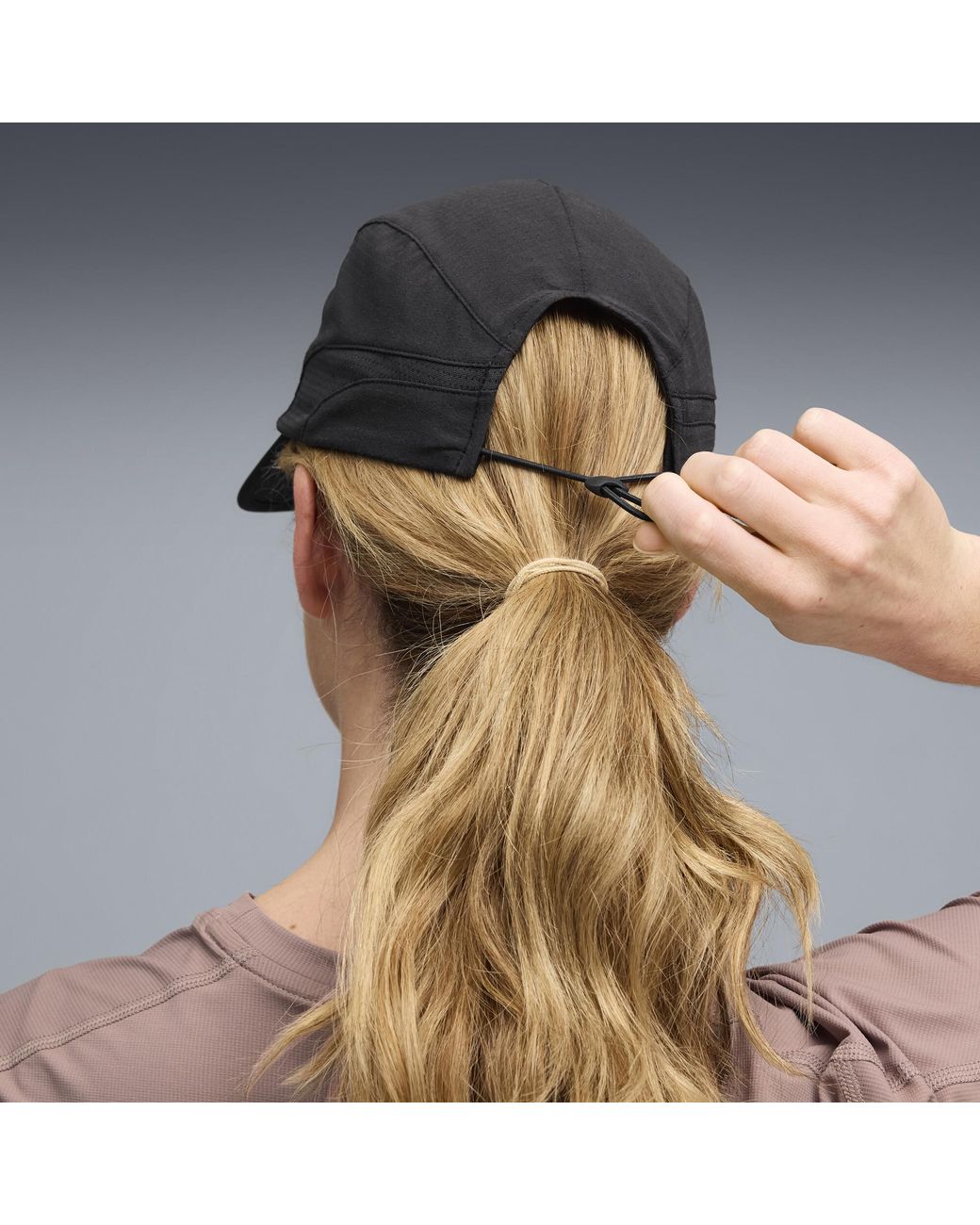 PUMA Black Race Day 5-Panel-Cap, Accessoires