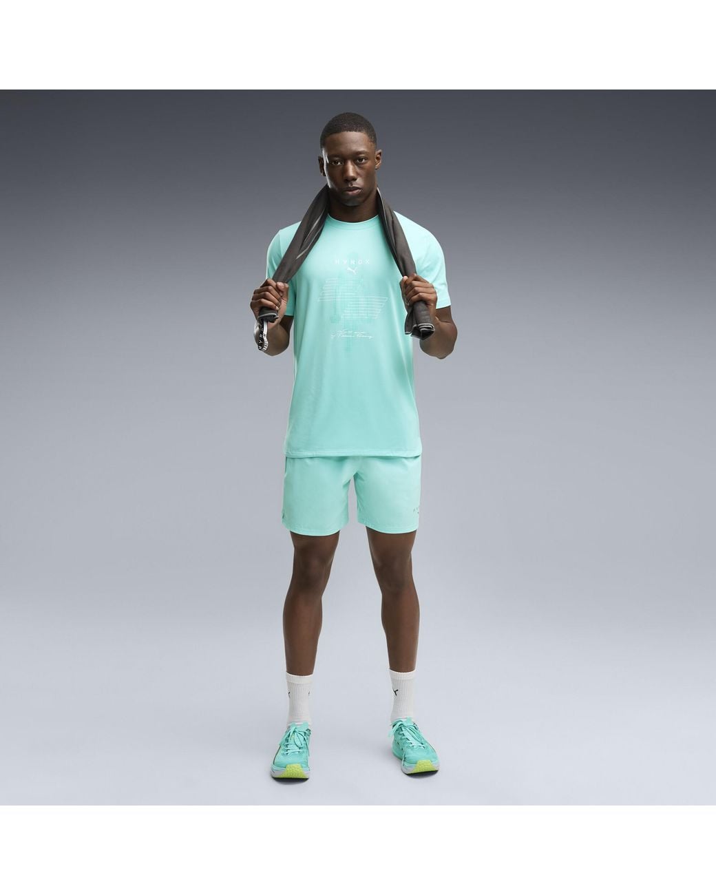 PUMA Blue X Hyrox Cloudspun Thermoadapt T-Shirt for men