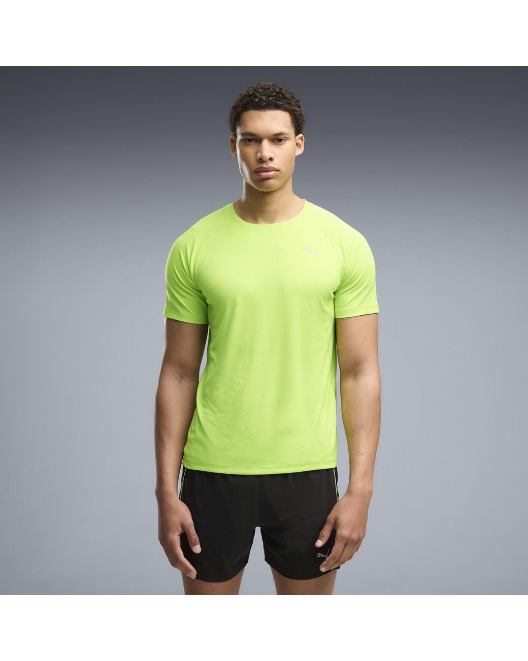 PUMA Green Velocity Running T-Shirt for men