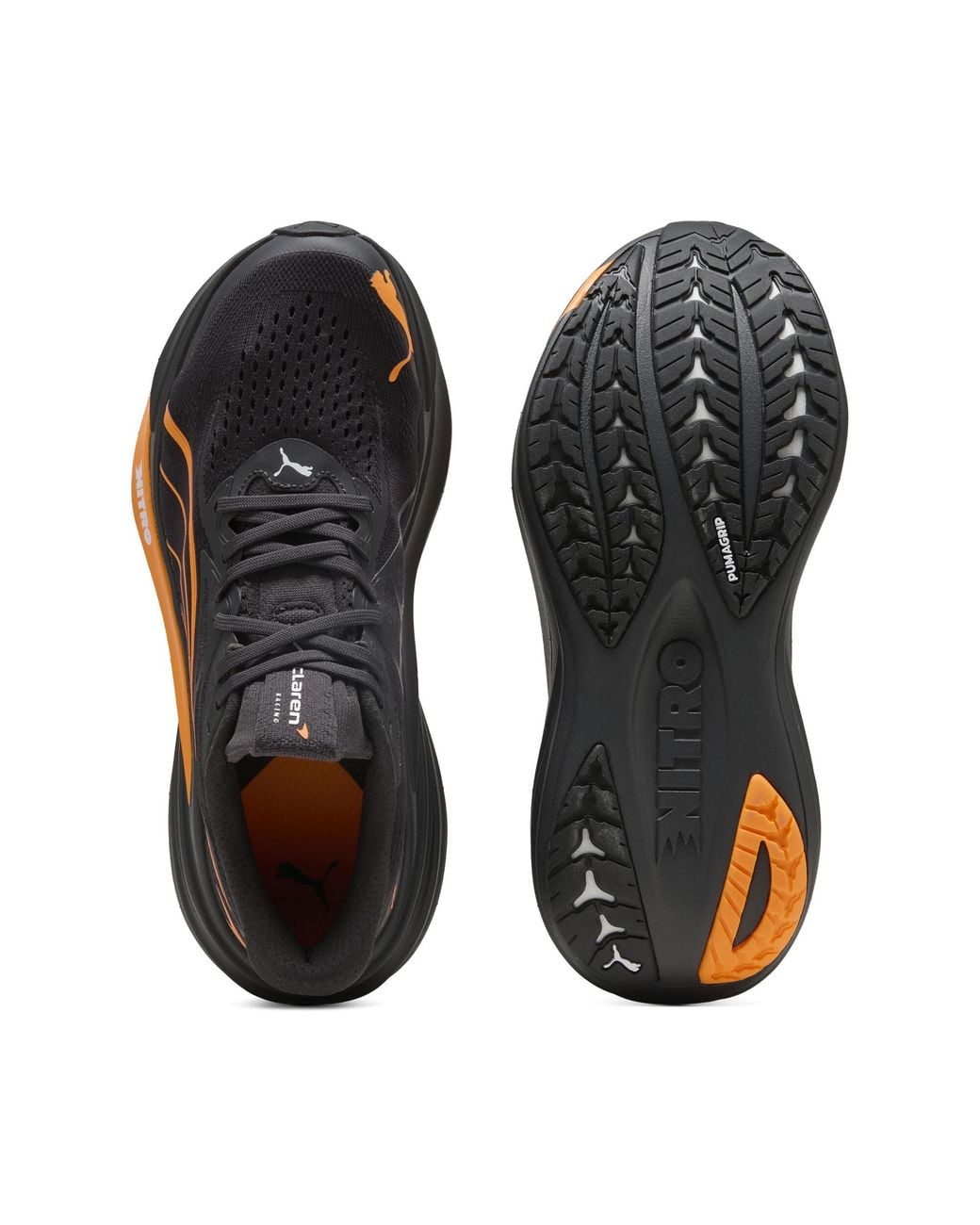 PUMA Black Mclaren Racing Magmax Nitro 2 Running Shoes for men